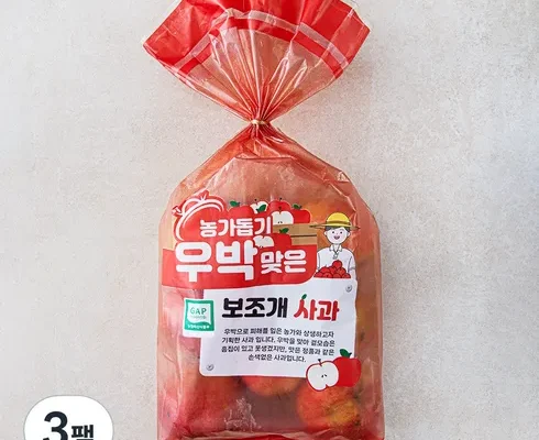 가성비최고 빛소담 보조개사과 3kg2박스 (과당190g300g 베스트상품