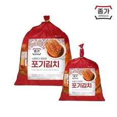 방송인기상품 종가 중부식 포기김치 Top5